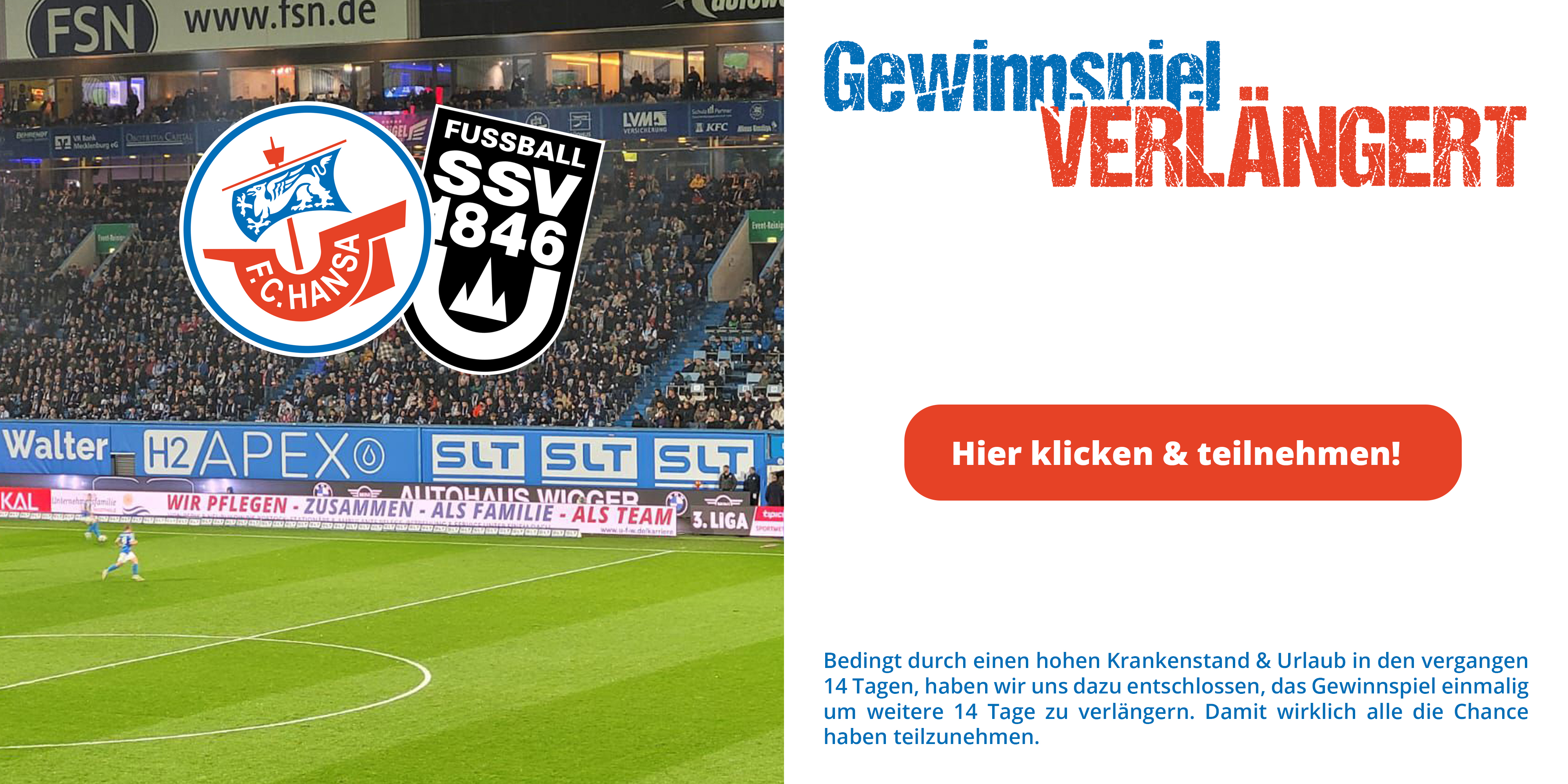 Gewinnspiel verlängert. Jetzt teilnehmen!